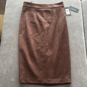 Tommy Hilfiger Brown Pencil Skirt